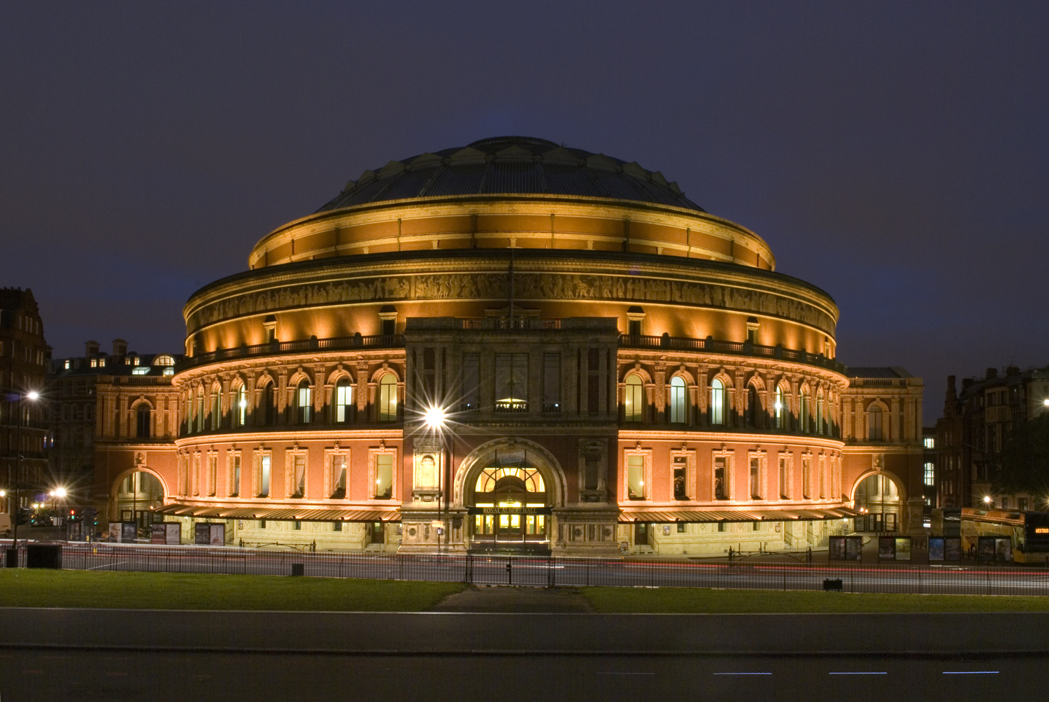 buitenkant van Royal albert hall